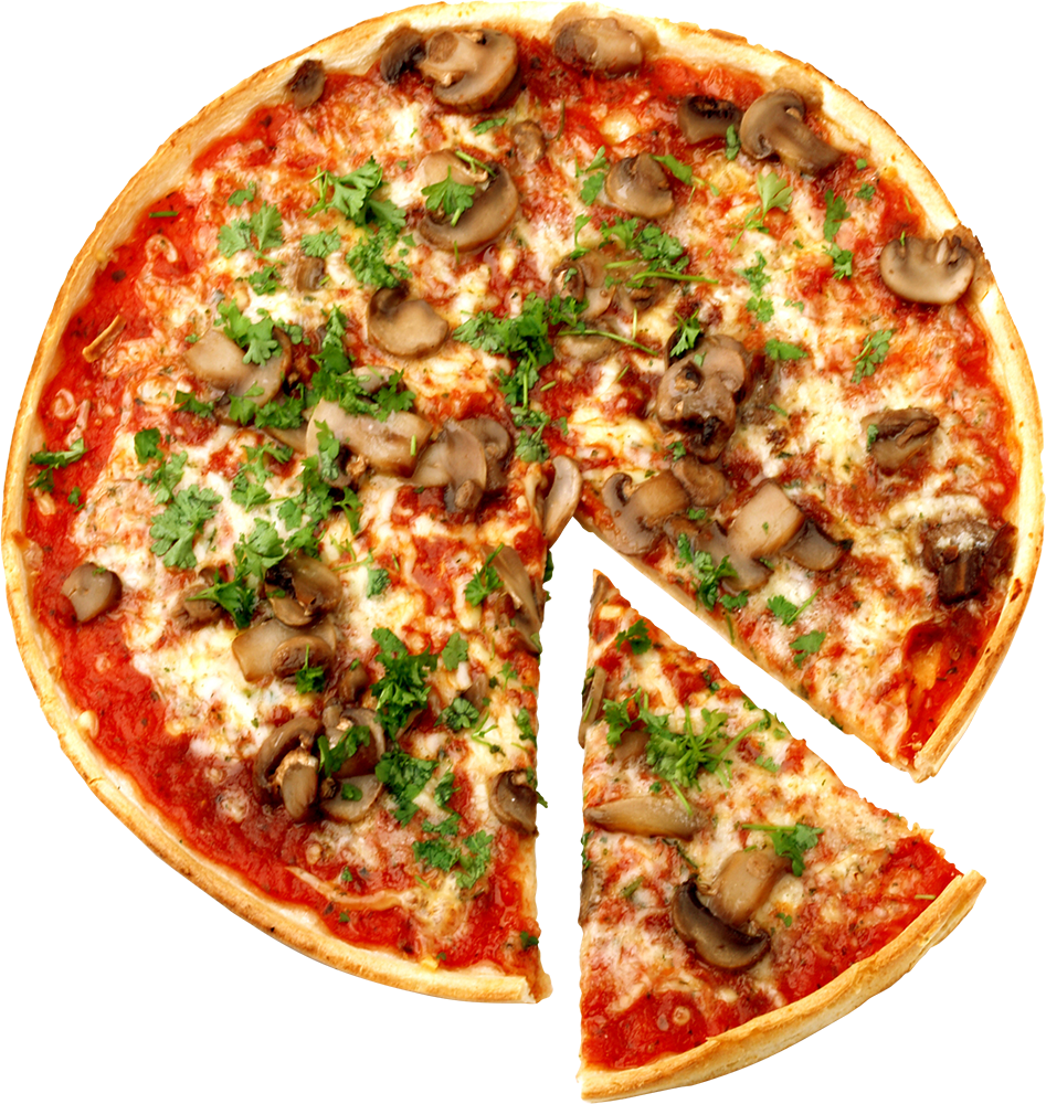 a pizza